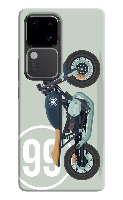 Classic Cafe Racer 99 Vivo V30 5G Back Cover