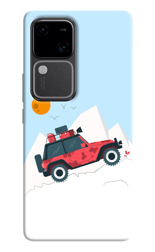 Mountain Trail Beast Vivo V30 5G Hard Case Back Cover by Casekaro