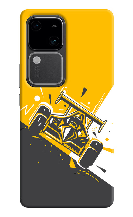Track King Vivo V30 5G Hard Case Back Cover by Casekaro
