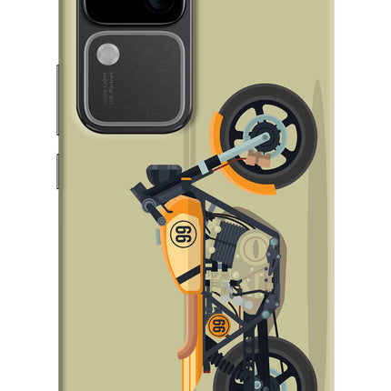 Vertical Speedster Vivo V30 5G Hard Case Back Cover by Casekaro
