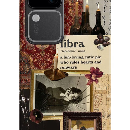 Libra Zodiac Vivo V30 5G Hard Case Back Cover by Casekaro