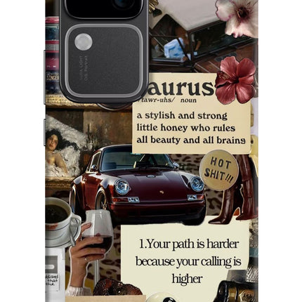 Taurus Zodiac Vivo V30 5G Hard Case Back Cover by Casekaro