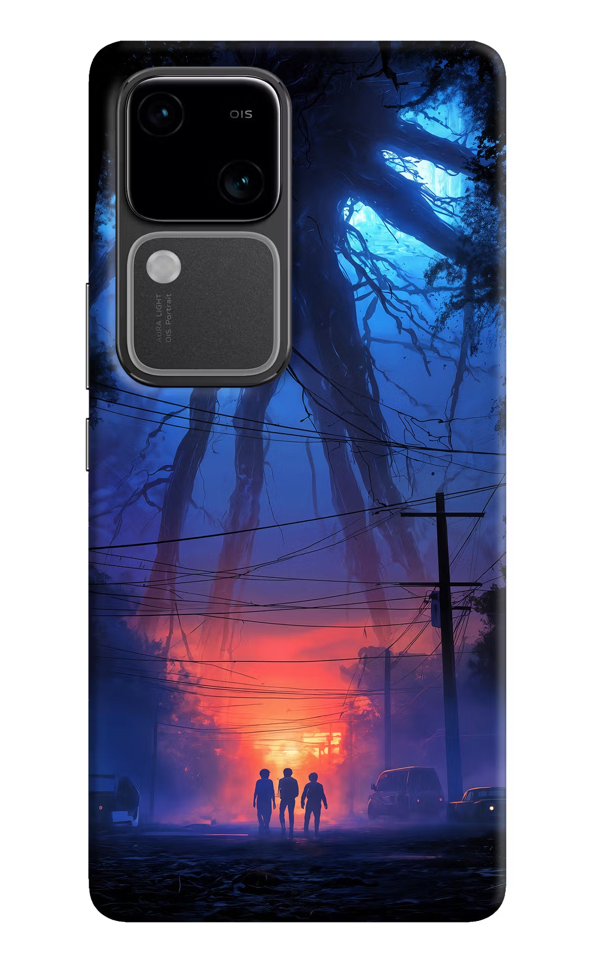Ordinary Things Shadow Vivo V30 5G Hard Case Back Cover by Casekaro