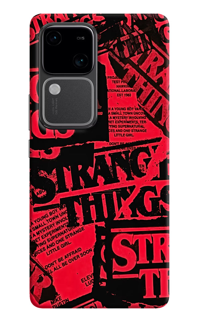 Ordinary Things Vivo V30 5G Hard Case Back Cover by Casekaro