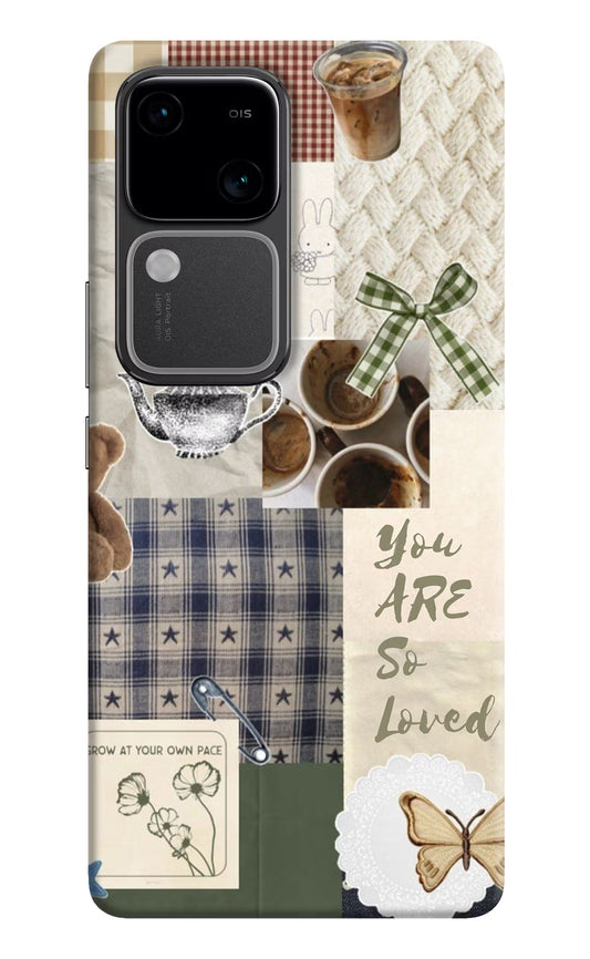 Cookie Vivo V30 5G Hard Case Back Cover by Casekaro