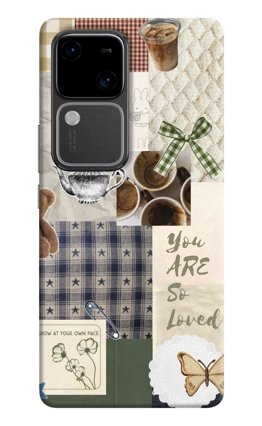 Cookie Vivo V30 5G Back Cover, Hard case