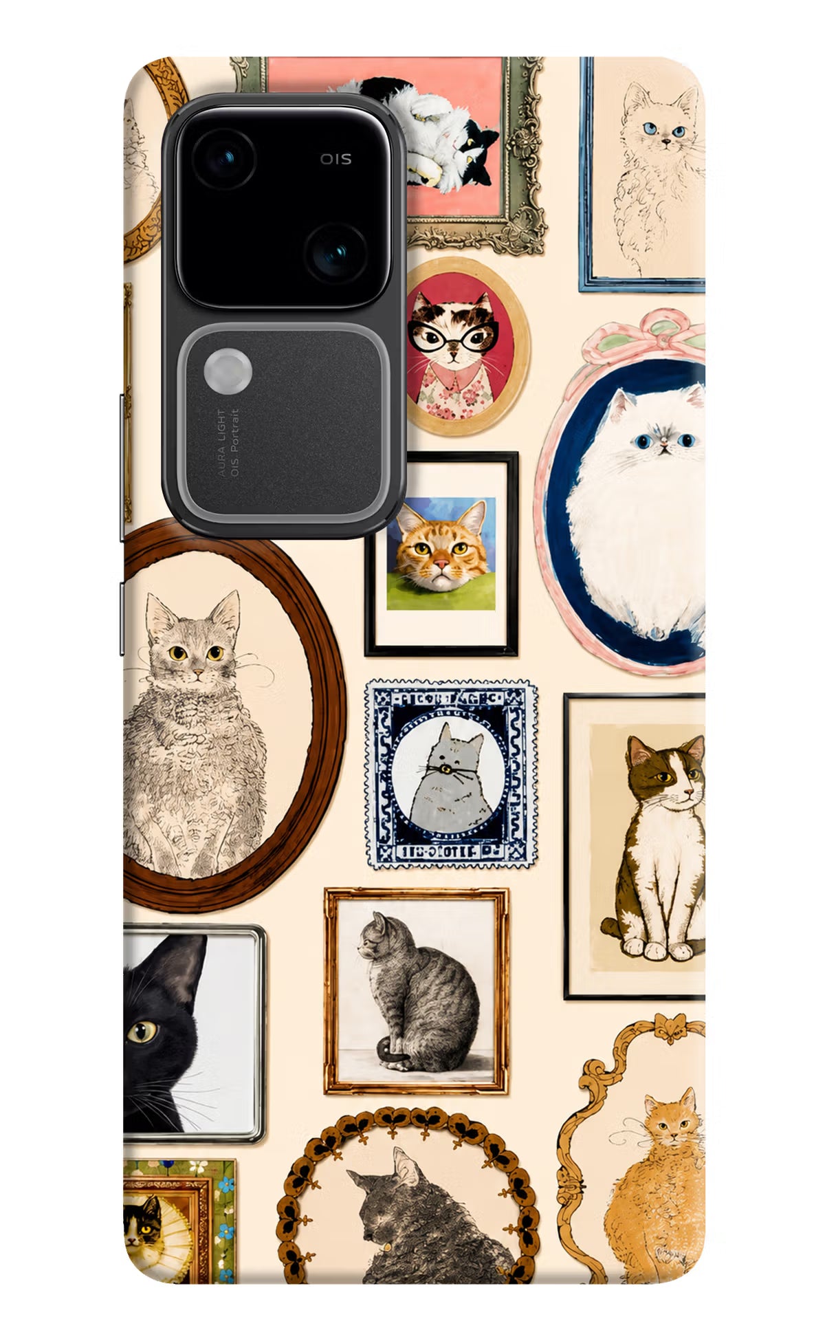 Mirror Cats Vivo V30 5G Back Cover