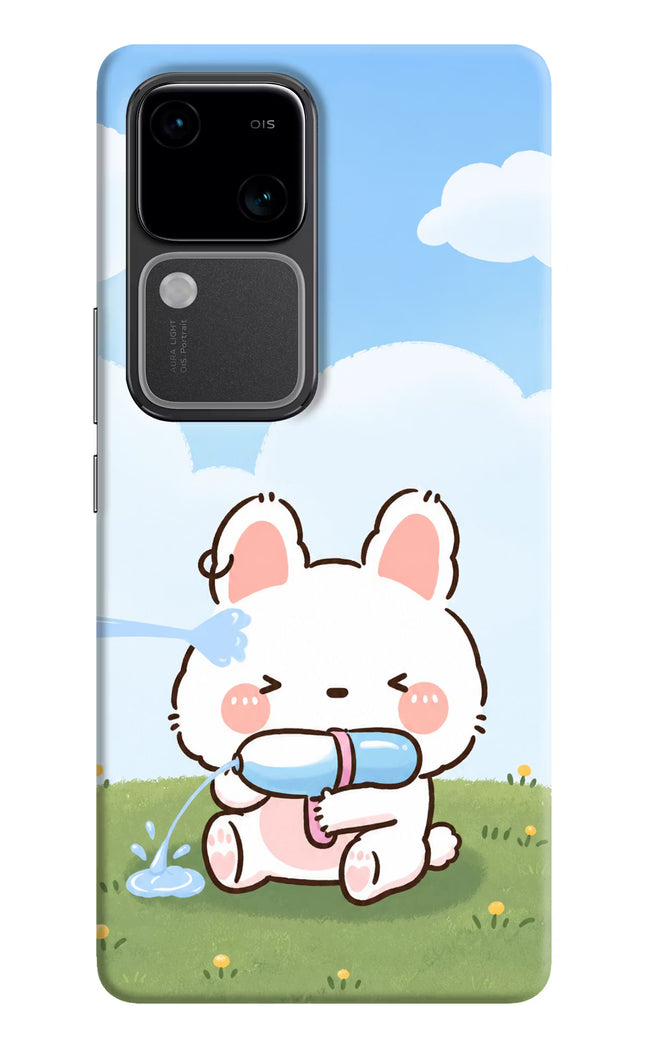 Bunny Treat Vivo V30 5G Hard Case Back Cover by Casekaro