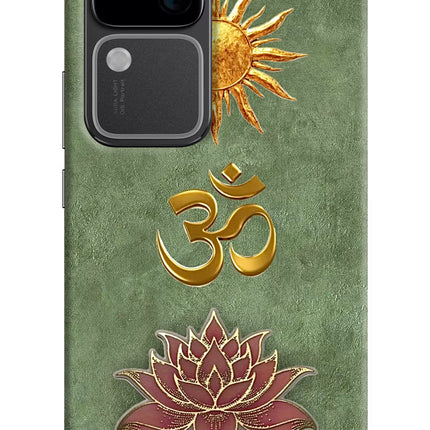 Om & Lotus Vivo V30 5G Back Cover