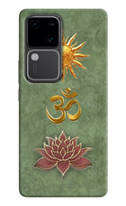 Om & Lotus Vivo V30 5G Back Cover