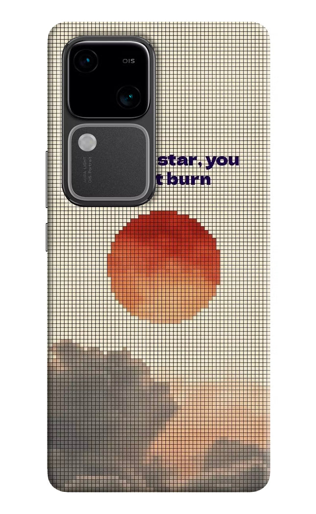 Pixel Sun Vivo V30 5G Hard Case Back Cover by Casekaro