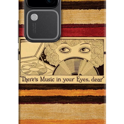 Vinyl Stripes Vivo V30 5G Back Cover
