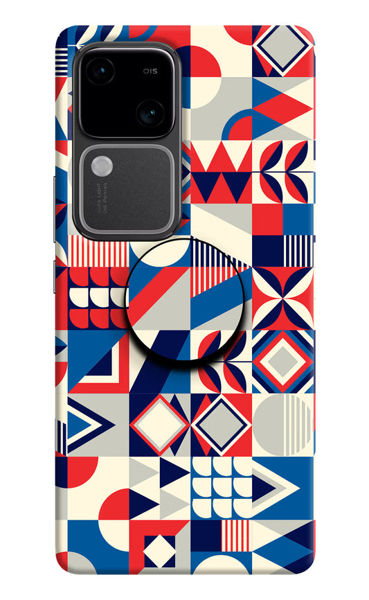 Colorful Pattern Vivo V30 5G Pop Case by Casekaro