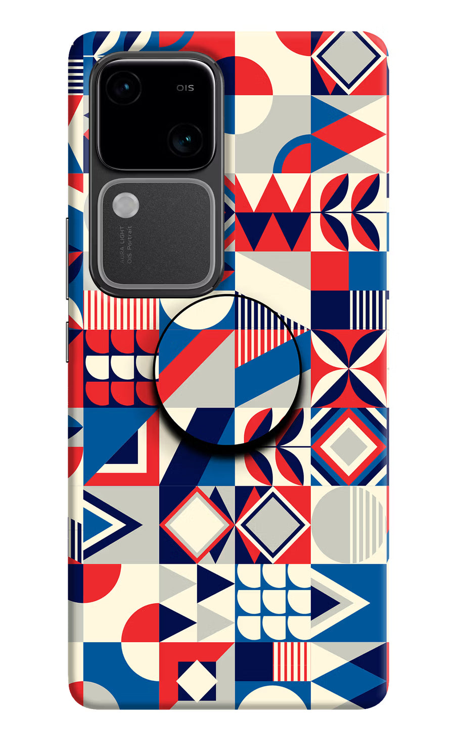 Colorful Pattern Vivo V30 5G Pop Case, Hard case