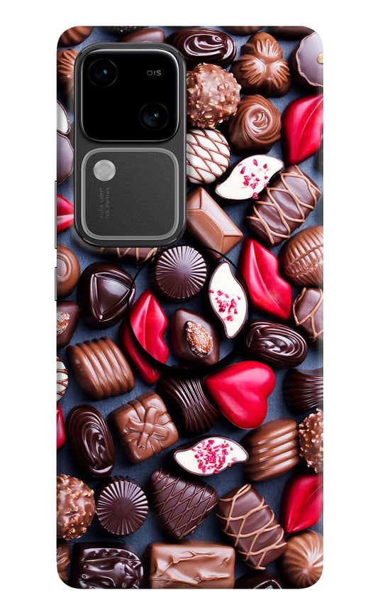 Chocolates Vivo V30 5G Pop Case by Casekaro