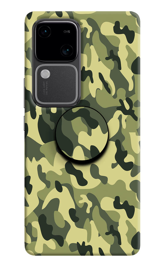 Camouflage Vivo V30 5G Pop Case by Casekaro