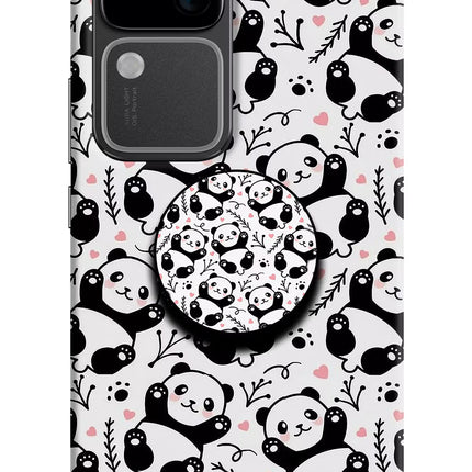 Cute Panda Vivo V30 5G Pop Case by Casekaro