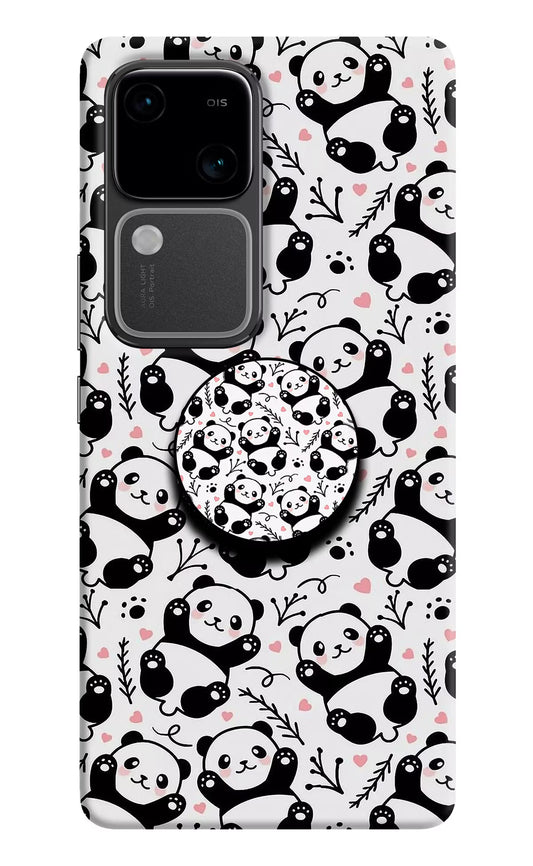 Cute Panda Vivo V30 5G Pop Case by Casekaro