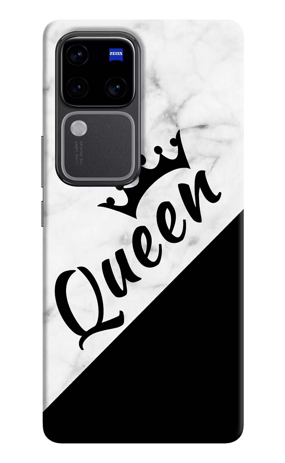 Queen Vivo V30 Pro 5G Hard Case Back Cover by Casekaro