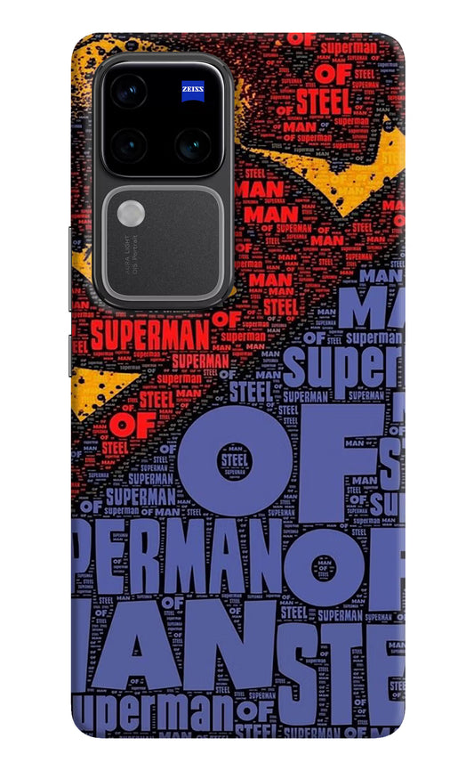 Superman Vivo V30 Pro 5G Hard Case Back Cover by Casekaro