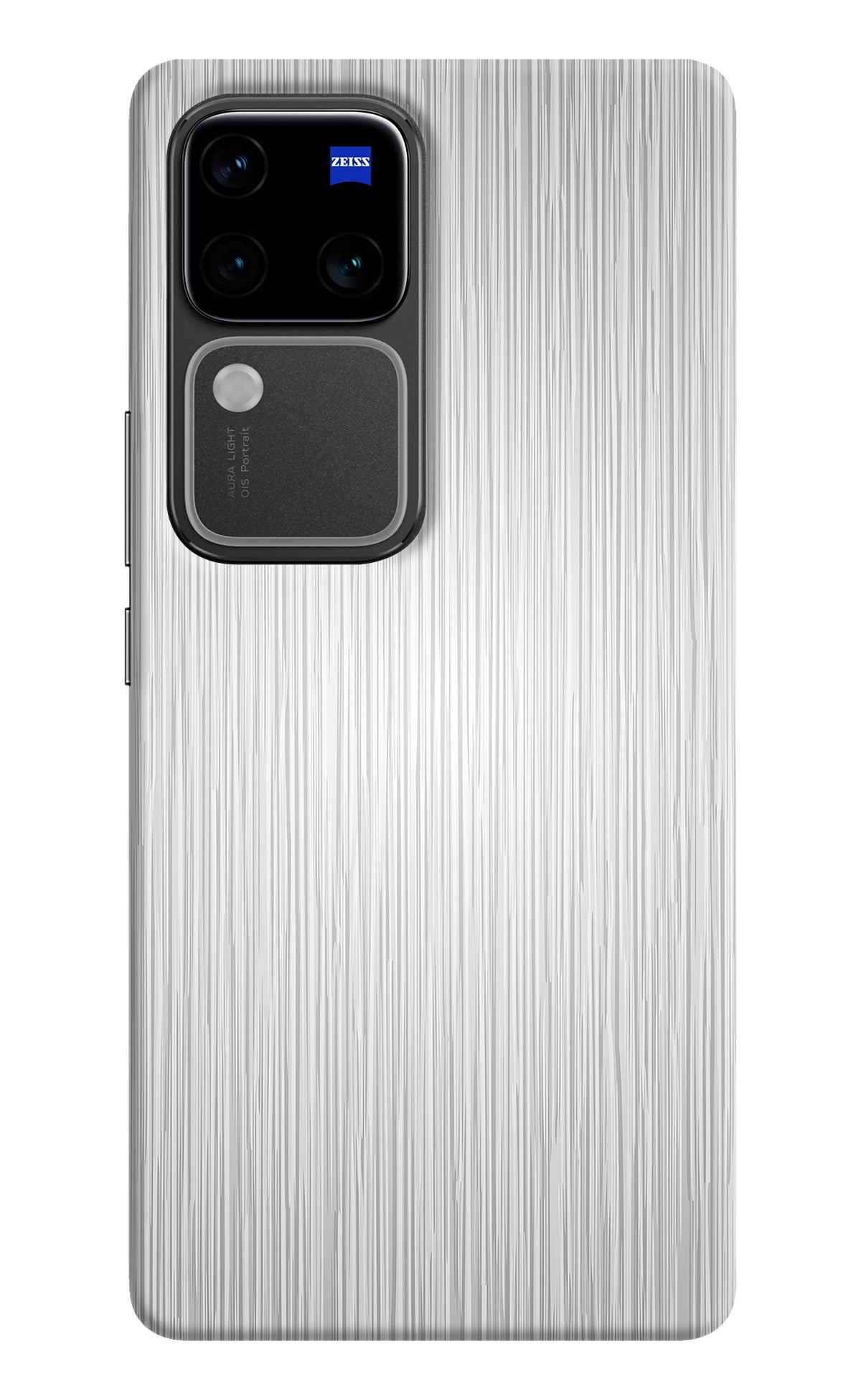 Wooden Grey Texture Vivo V30 Pro 5G Back Cover