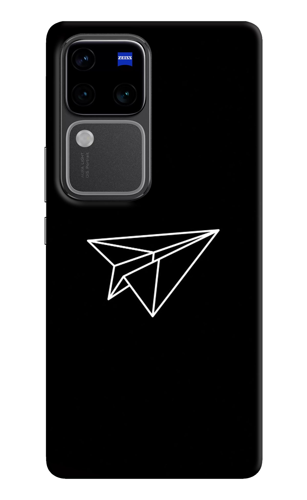 Paper Plane White Vivo V30 Pro 5G Back Cover