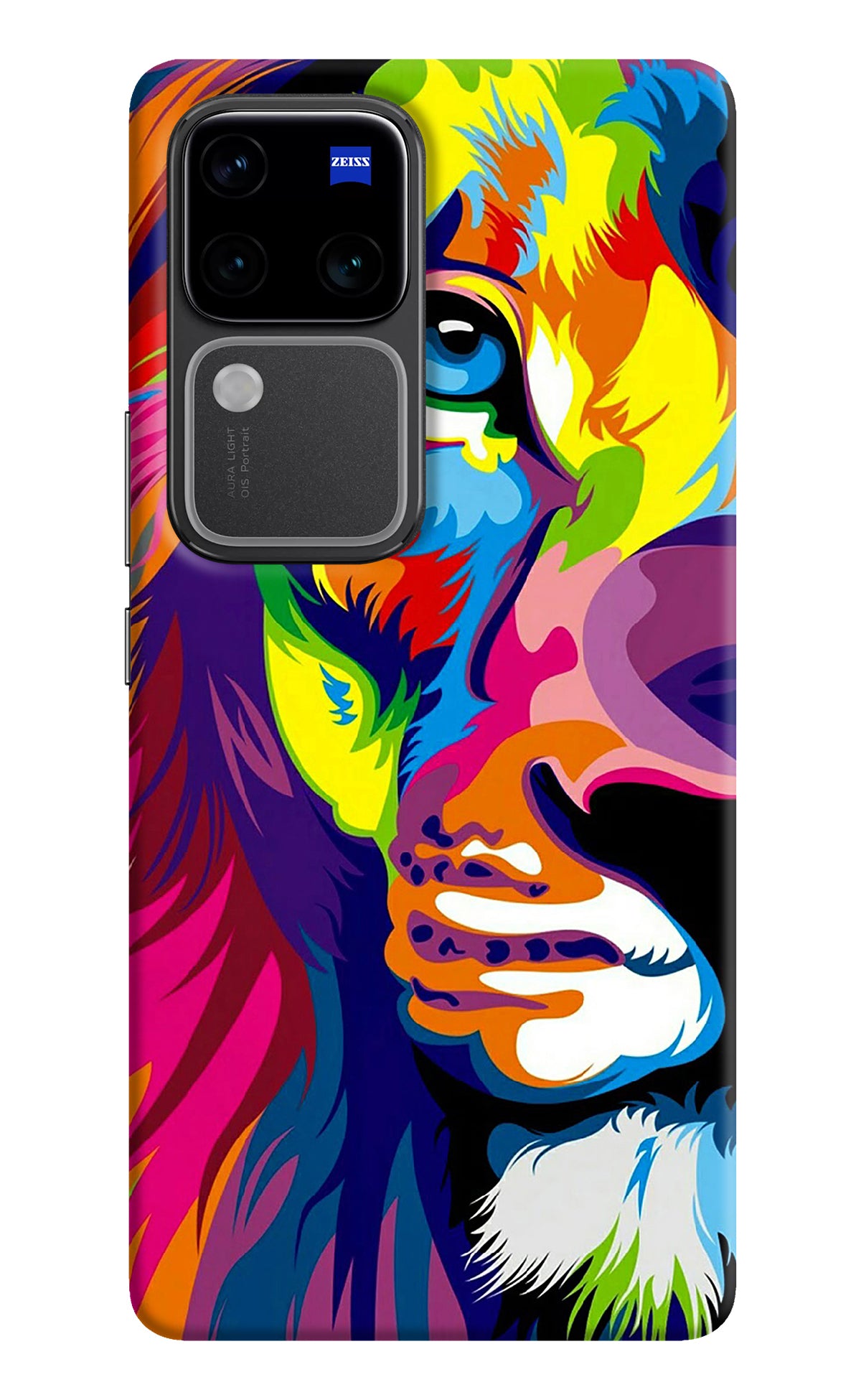 Lion Half Face Vivo V30 Pro 5G Back Cover