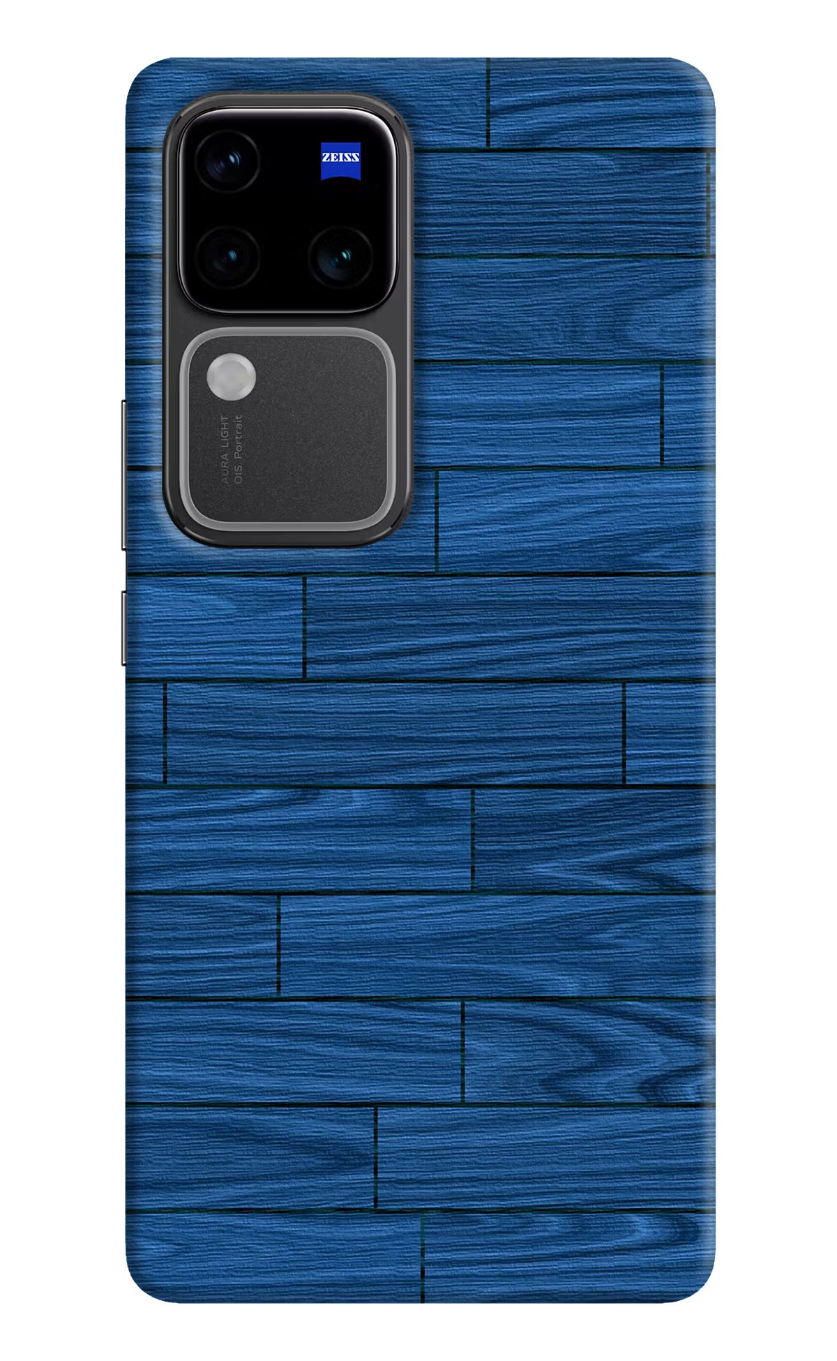 Wooden Texture Vivo V30 Pro 5G Hard Case Back Cover by Casekaro