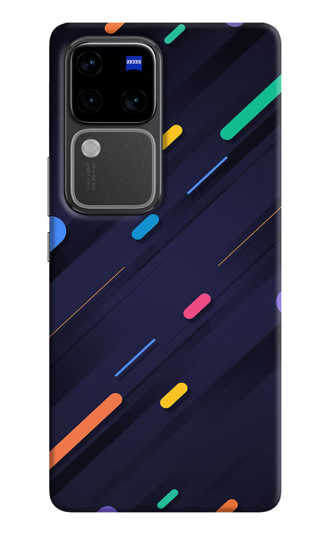 Abstract Design Vivo V30 Pro 5G Hard Case Back Cover by Casekaro