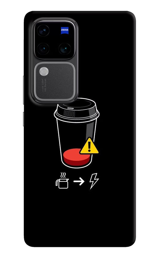 Coffee Vivo V30 Pro 5G Hard Case Back Cover by Casekaro