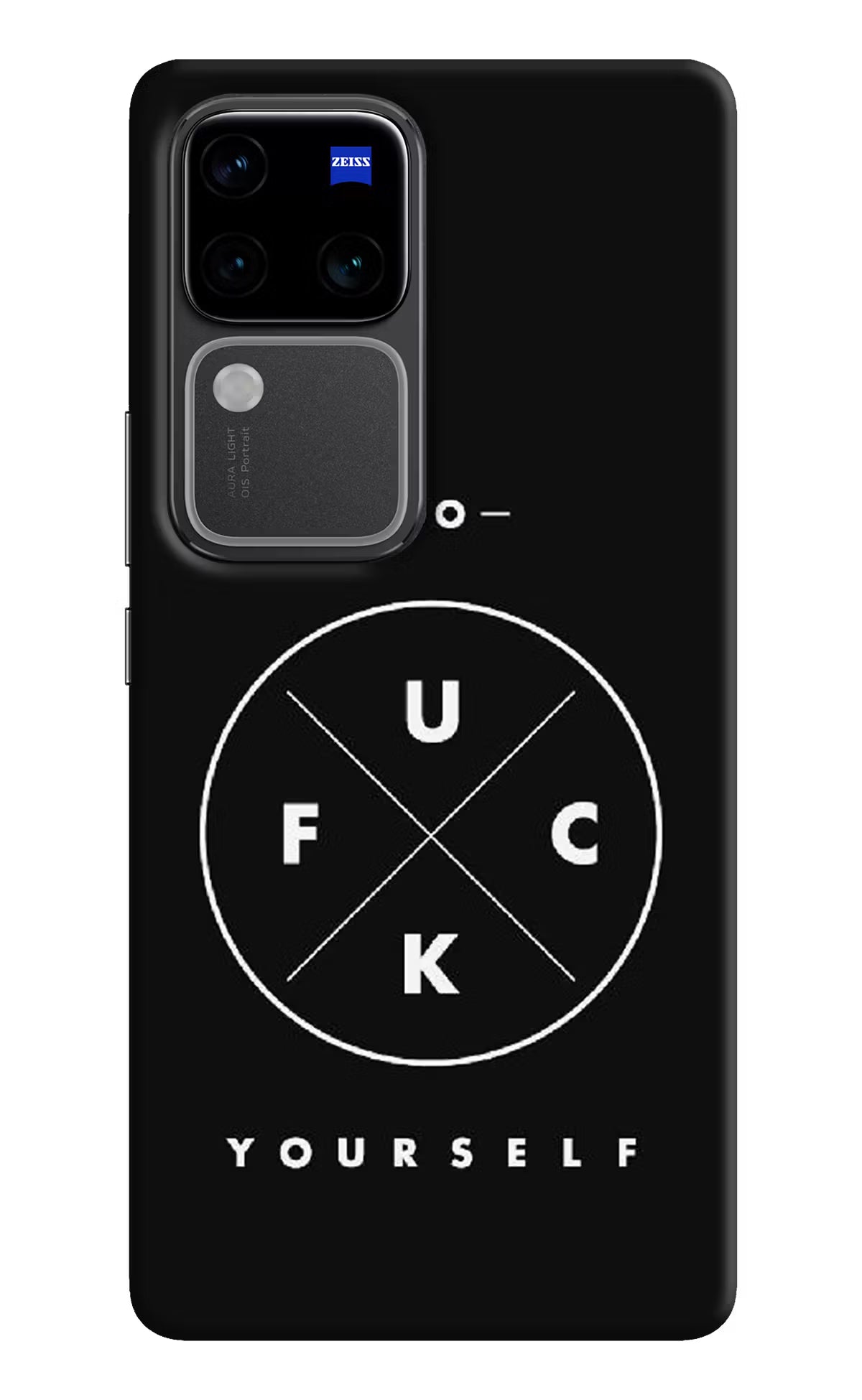 Go Fuck Yourself Vivo V30 Pro 5G Hard Case Back Cover by Casekaro