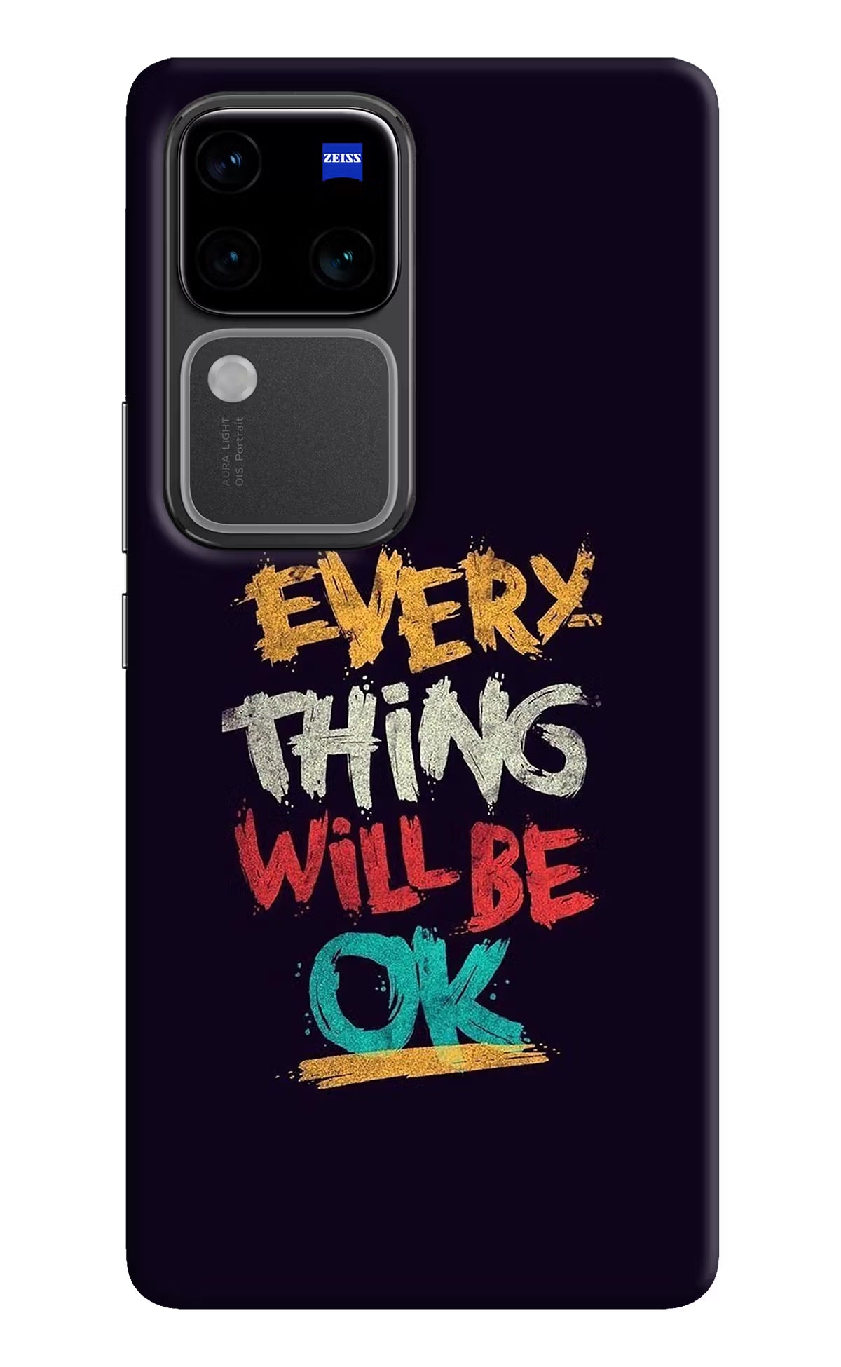 Everything Will Be Ok Vivo V30 Pro 5G Hard Case Back Cover by Casekaro