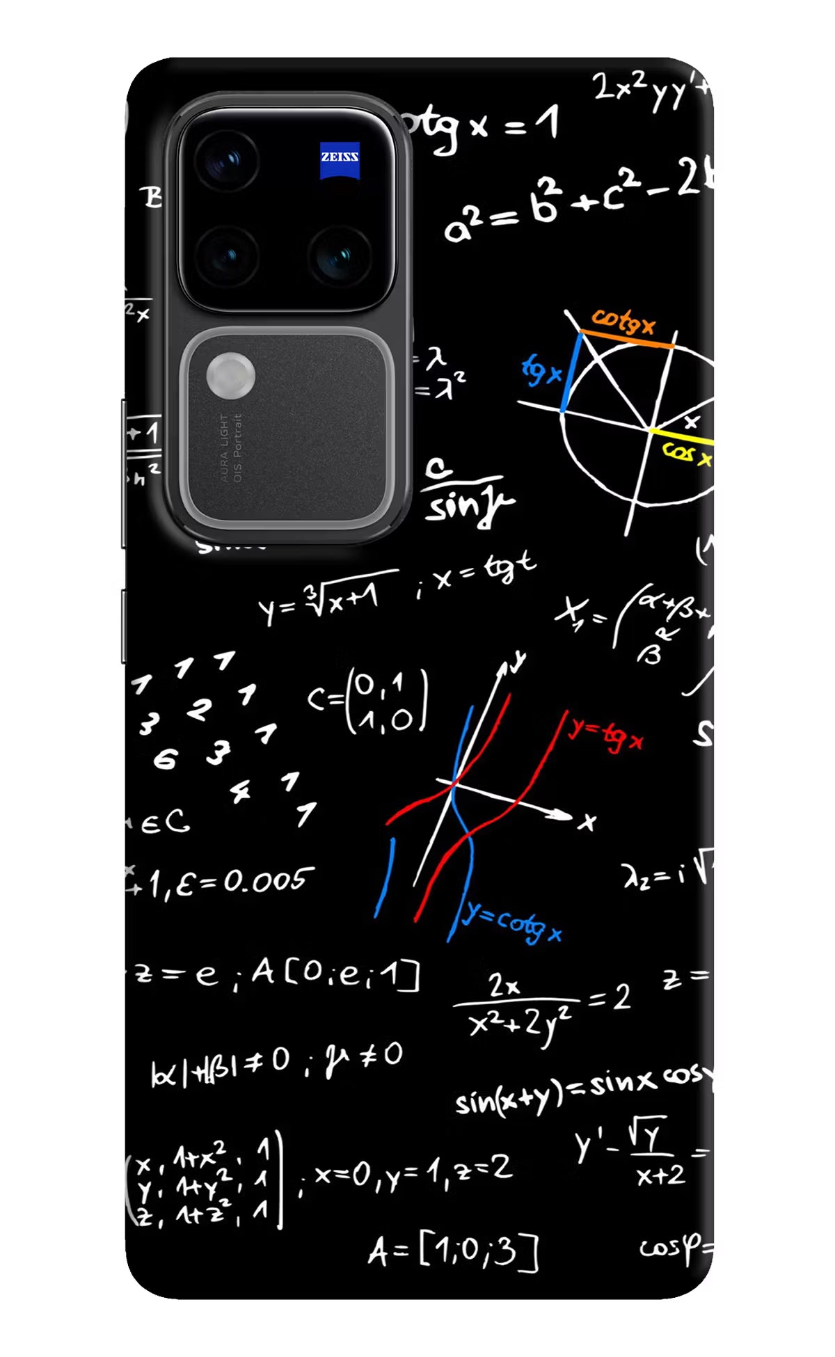 Mathematics Formula Vivo V30 Pro 5G Hard Case Back Cover by Casekaro