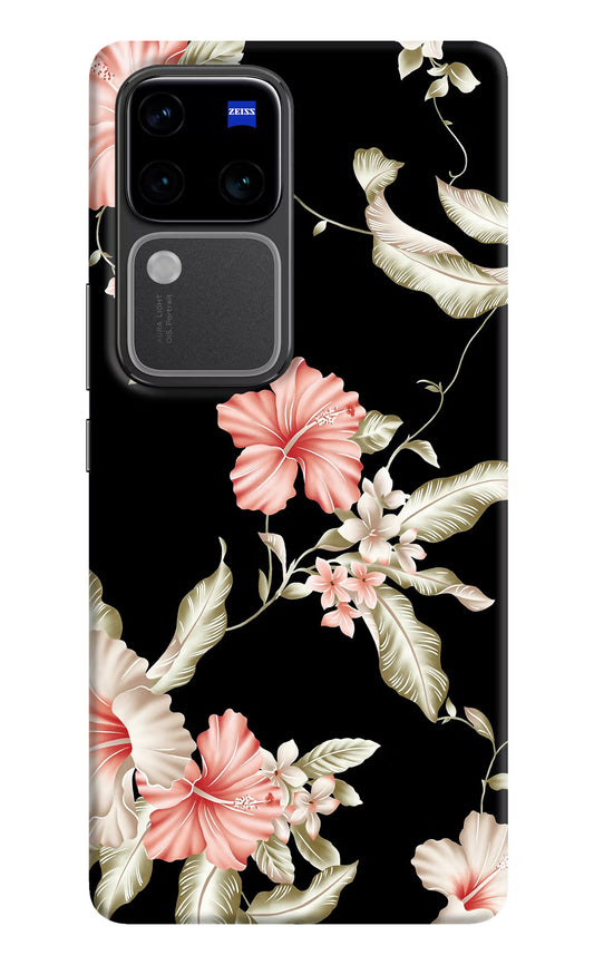 Flowers Vivo V30 Pro 5G Hard Case Back Cover by Casekaro