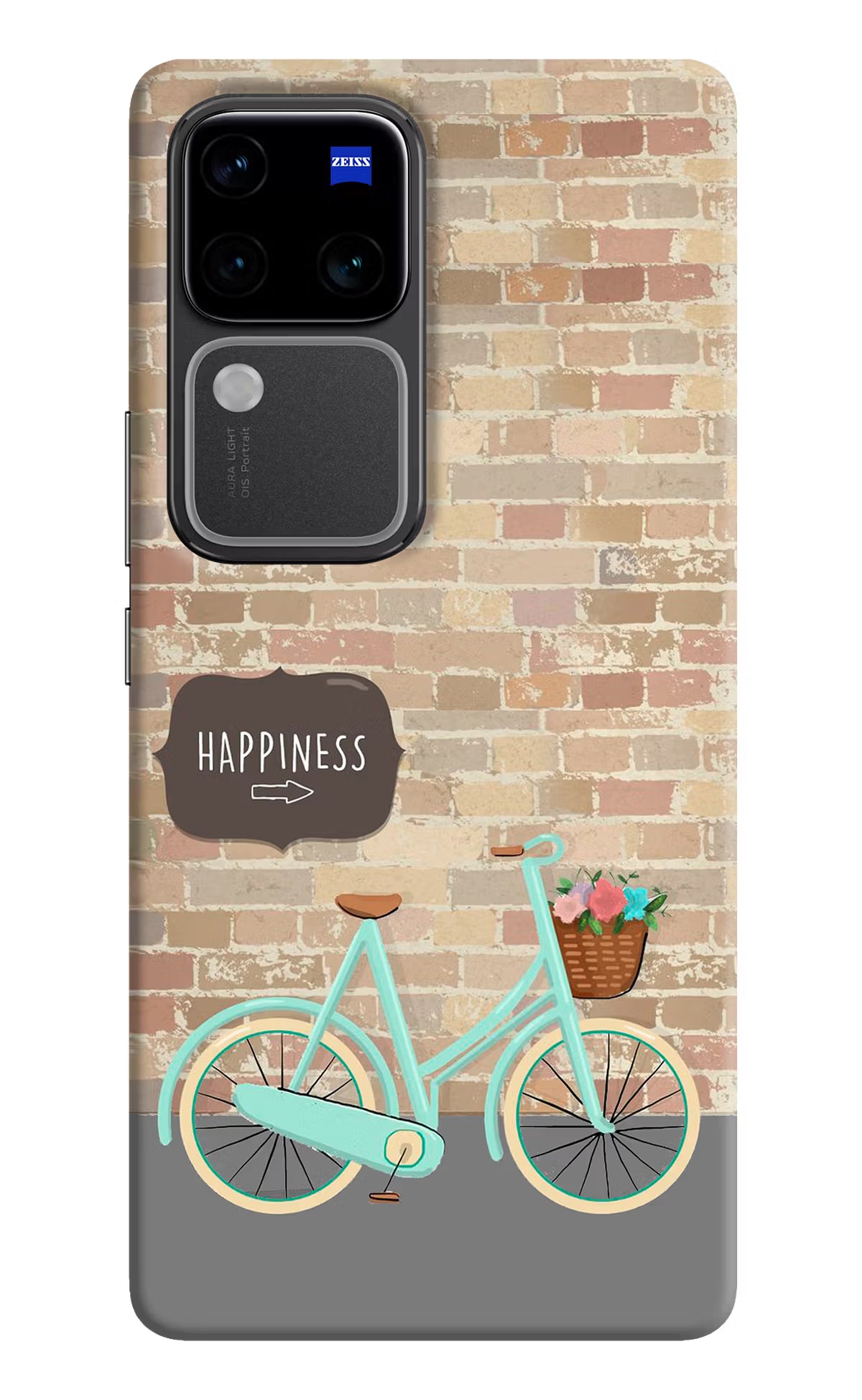 Happiness Artwork Vivo V30 Pro 5G Hard Case Back Cover by Casekaro