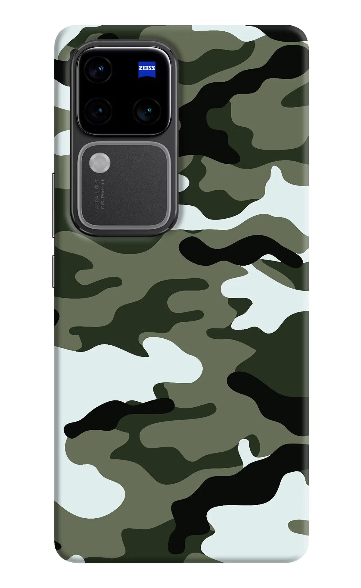 Camouflage Vivo V30 Pro 5G Hard Case Back Cover by Casekaro