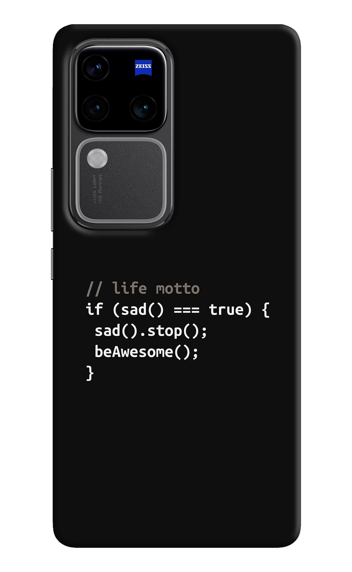 Life Motto Code Vivo V30 Pro 5G Back Cover