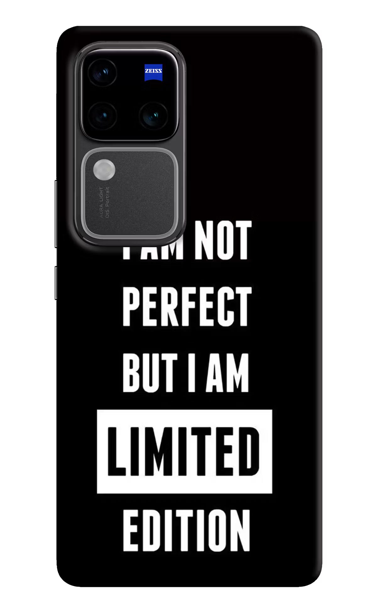 I Am Not Perfect But I Am Limited Edition Vivo V30 Pro 5G Hard Case Back Cover by Casekaro
