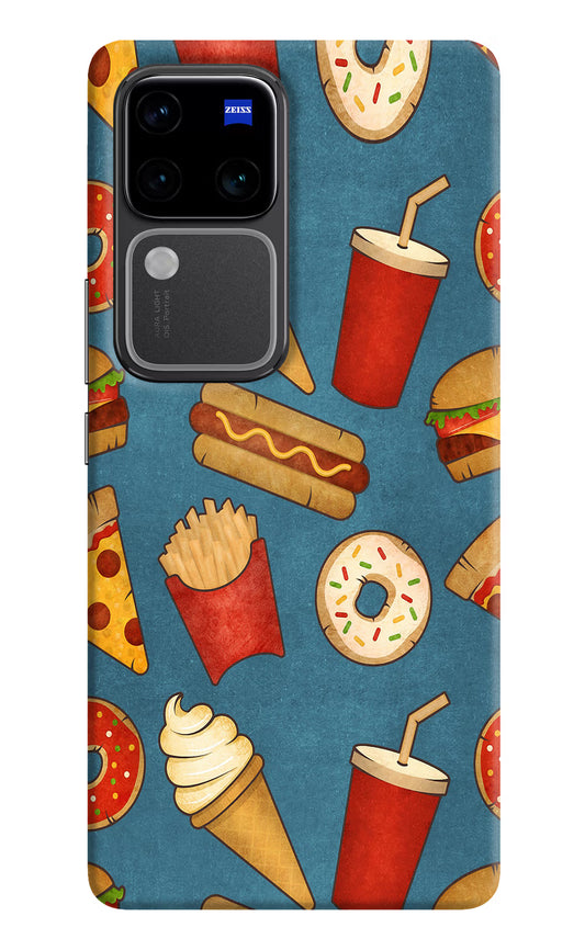 Foodie Vivo V30 Pro 5G Hard Case Back Cover by Casekaro