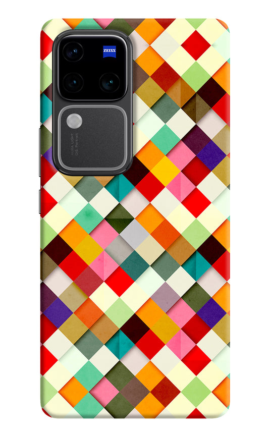 Geometric Abstract Colorful Vivo V30 Pro 5G Back Cover