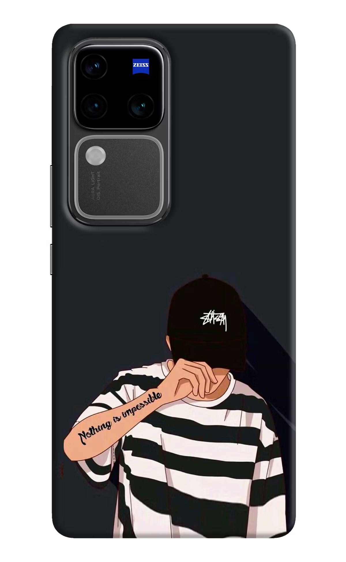Aesthetic Boy Vivo V30 Pro 5G Hard Case Back Cover by Casekaro