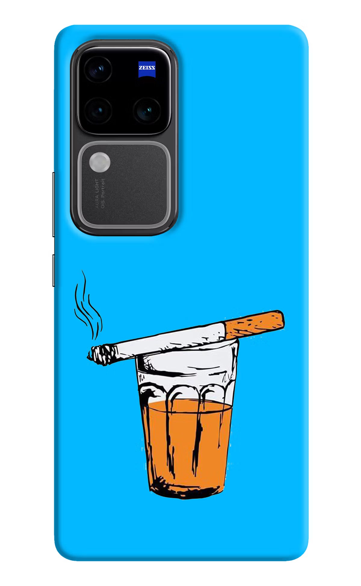 Chai Sutta Vivo V30 Pro 5G Hard Case Back Cover by Casekaro