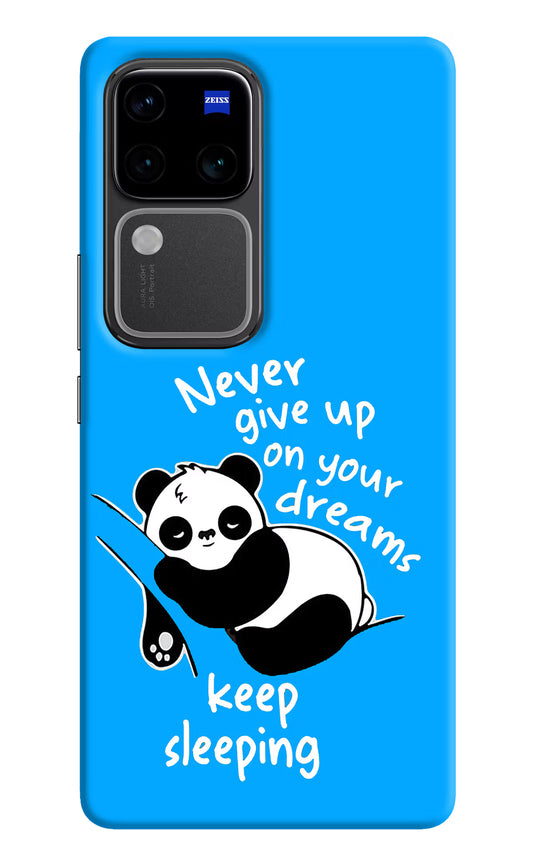 Keep Sleeping Vivo V30 Pro 5G Hard Case Back Cover by Casekaro