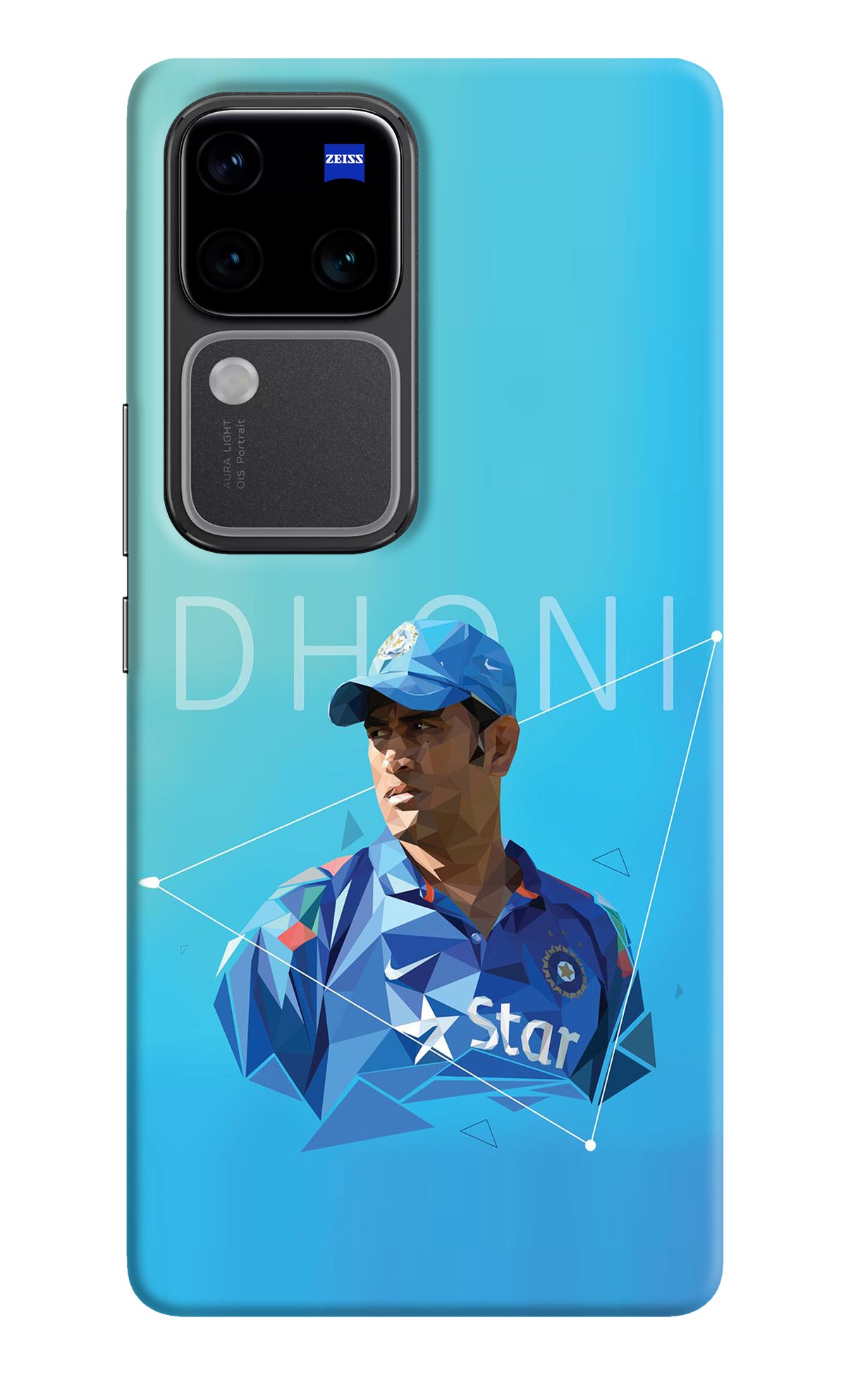 Dhoni Artwork Vivo V30 Pro 5G Back Cover