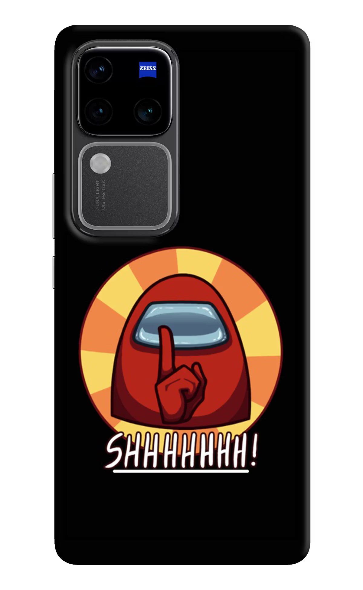 Among Us Shhh! Vivo V30 Pro 5G Hard Case Back Cover by Casekaro