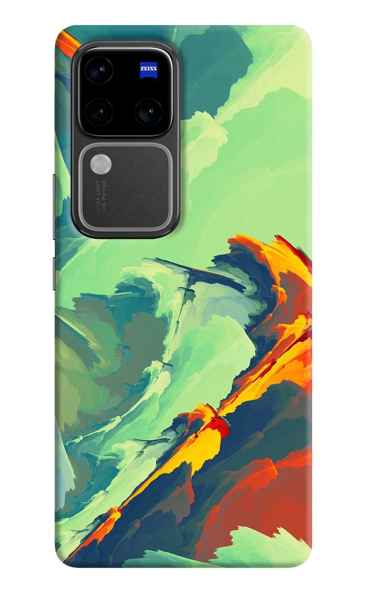 Paint Art Vivo V30 Pro 5G Hard Case Back Cover by Casekaro