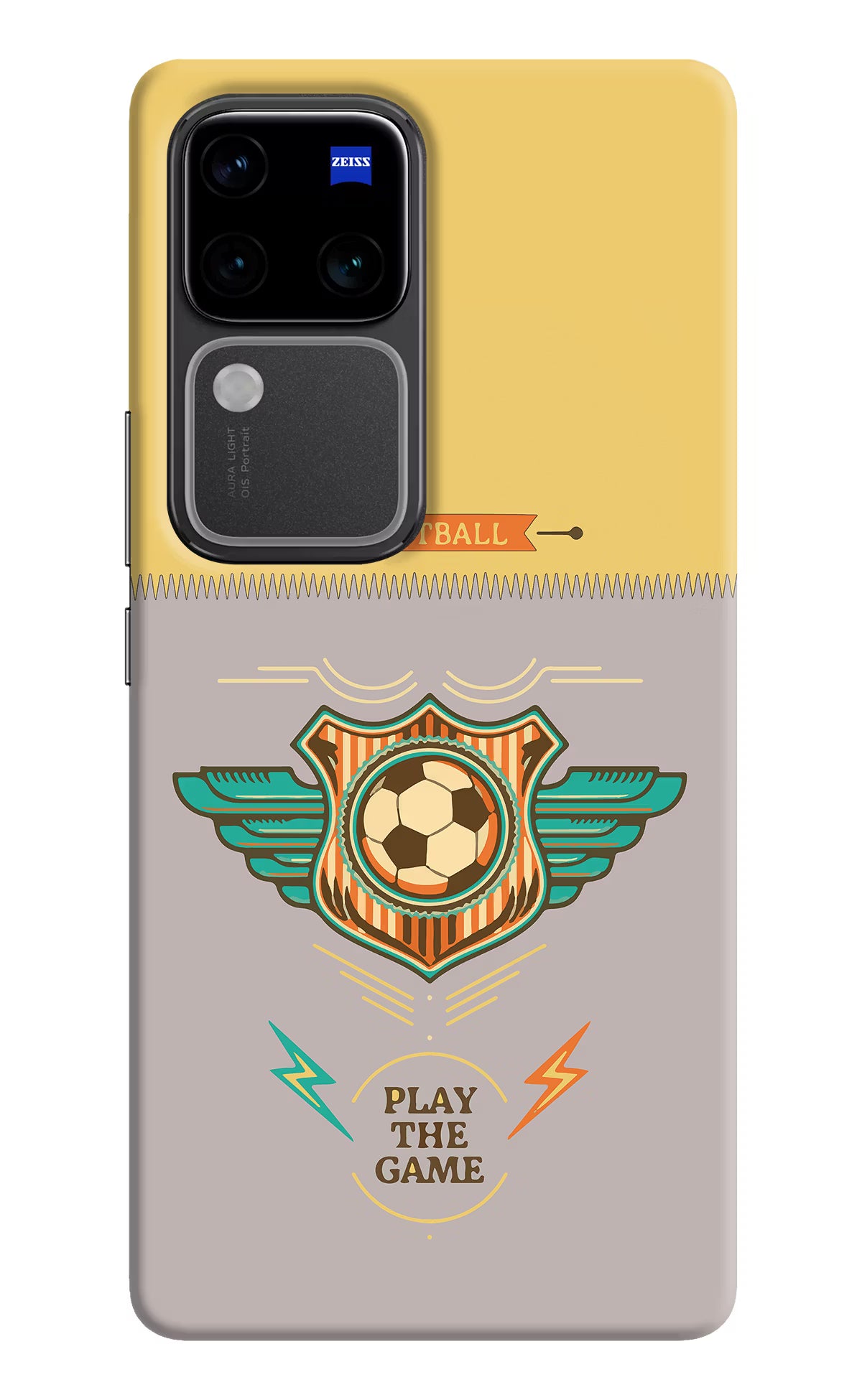 Football Vivo V30 Pro 5G Hard Case Back Cover by Casekaro