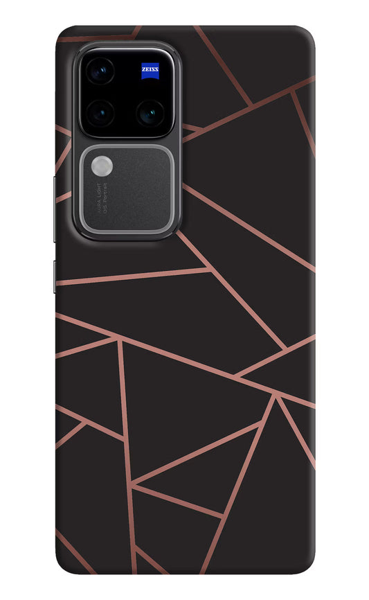 Geometric Pattern Vivo V30 Pro 5G Hard Case Back Cover by Casekaro