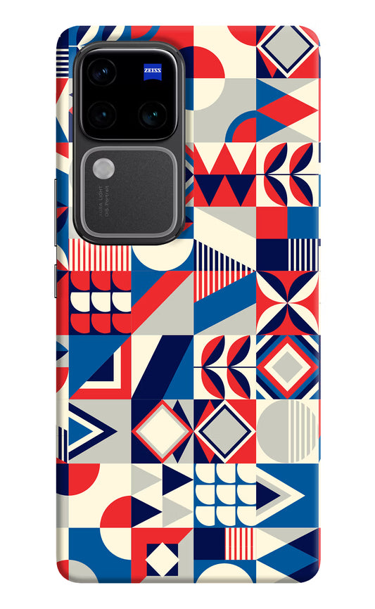 Colorful Pattern Vivo V30 Pro 5G Hard Case Back Cover by Casekaro