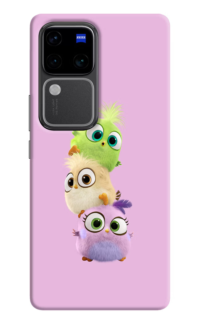 Cute Little Birds Vivo V30 Pro 5G Hard Case Back Cover by Casekaro